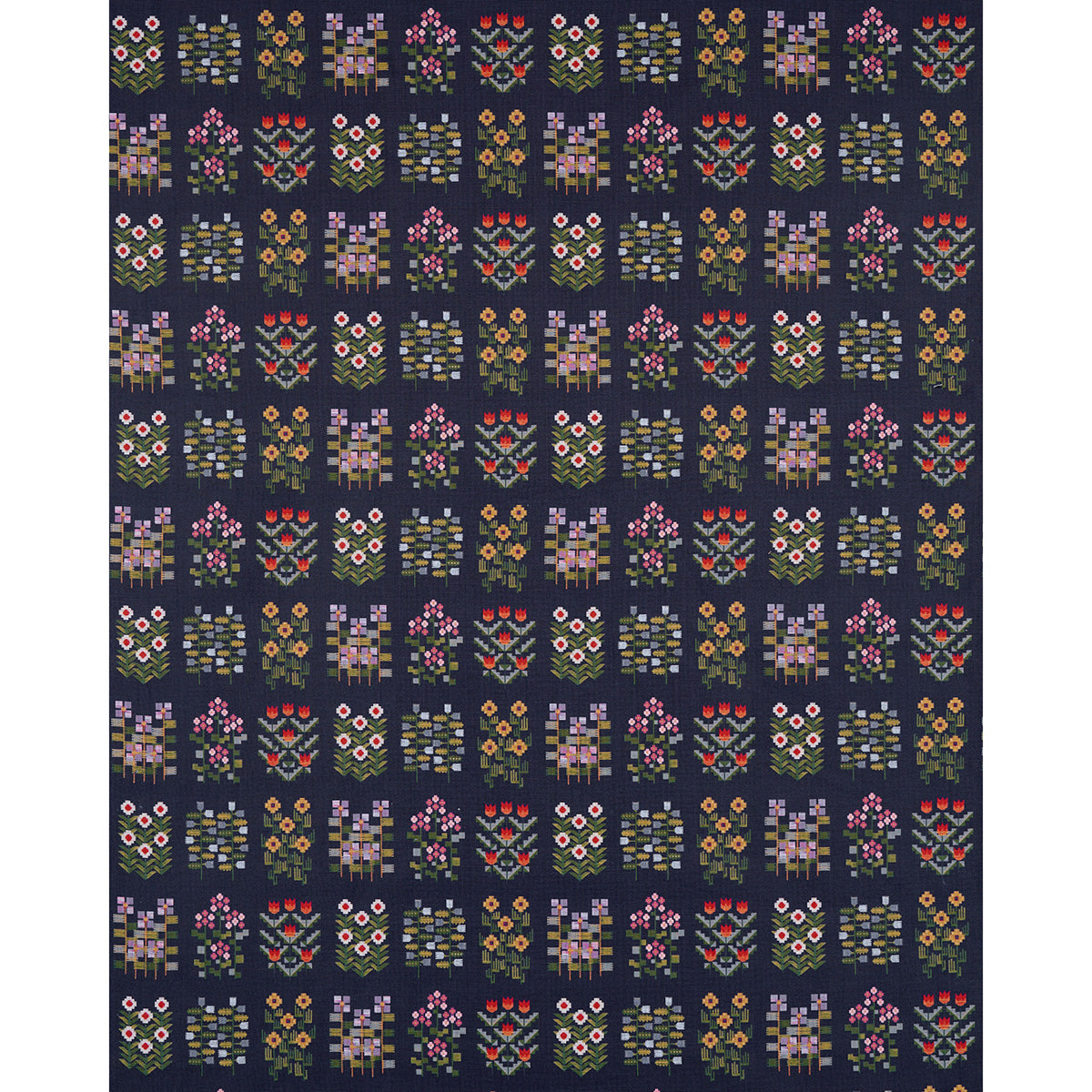 ANNIKA FLORAL TAPESTRY | MULTI ON NAVY