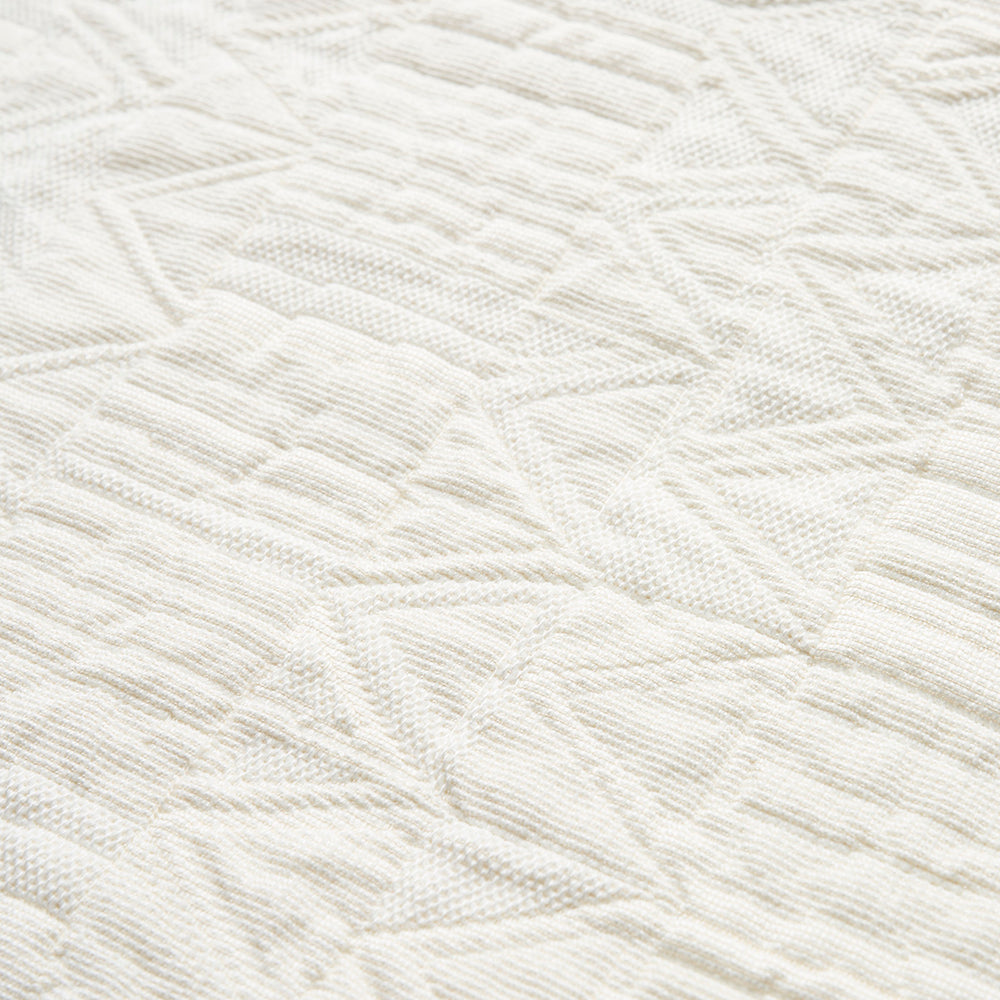 BIZANTINO QUILTED WEAVE | Ivory