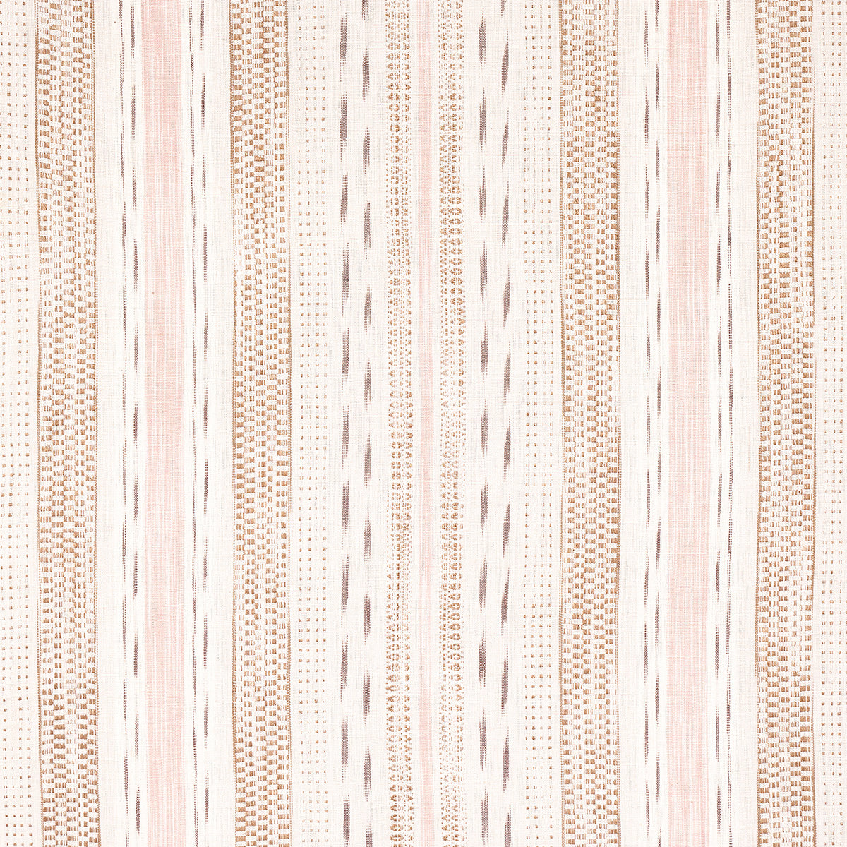 MIRZA IKAT STRIPE | Blush On Natural