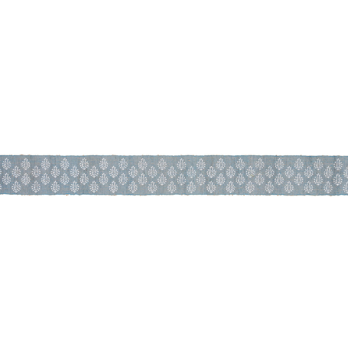 LEILA HAND BLOCK MATKA TAPE | Chambray