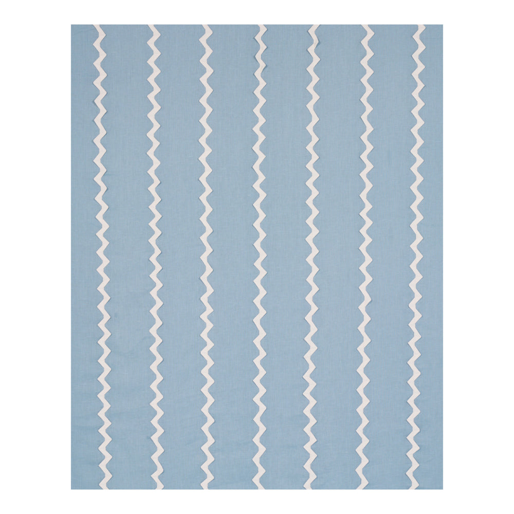 LAZARE APPLIQUÉ | Ivory On Chambray