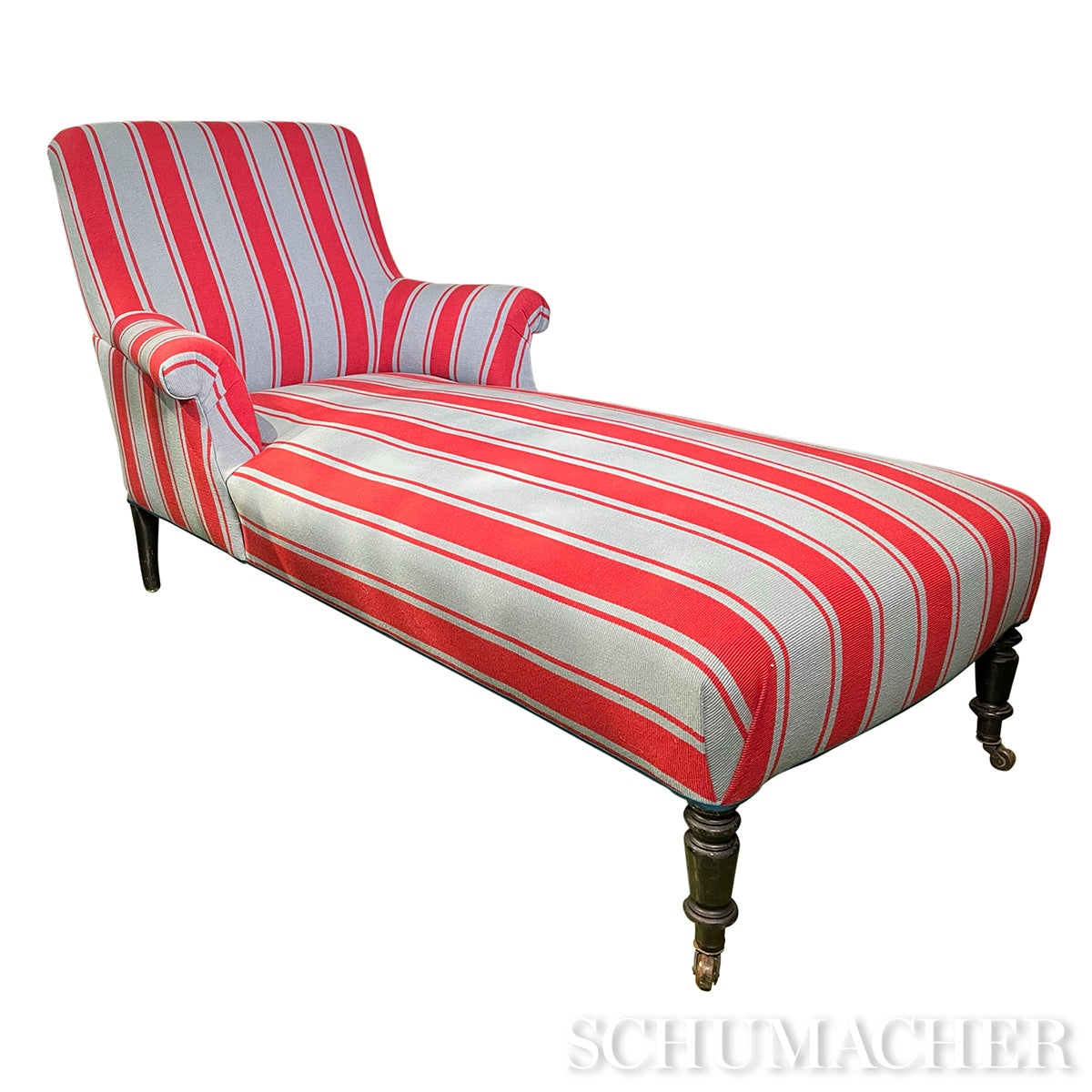 TANGIER STRIPE | Teal & Red