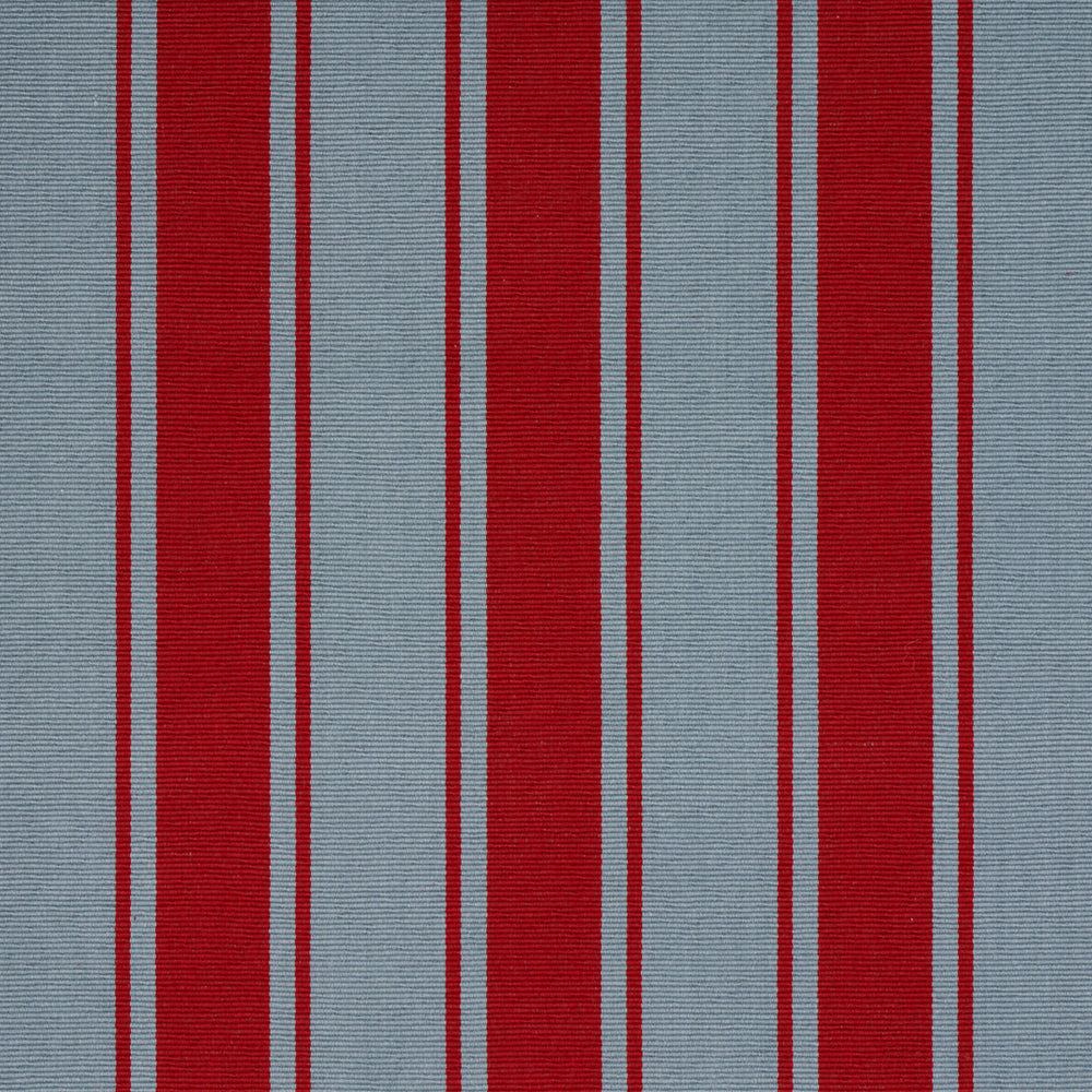TANGIER STRIPE | Teal & Red