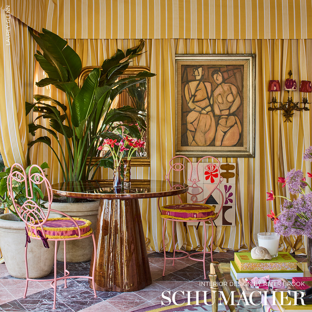 HAMPTON STRIPE INDOOR/OUTDOOR | Canary