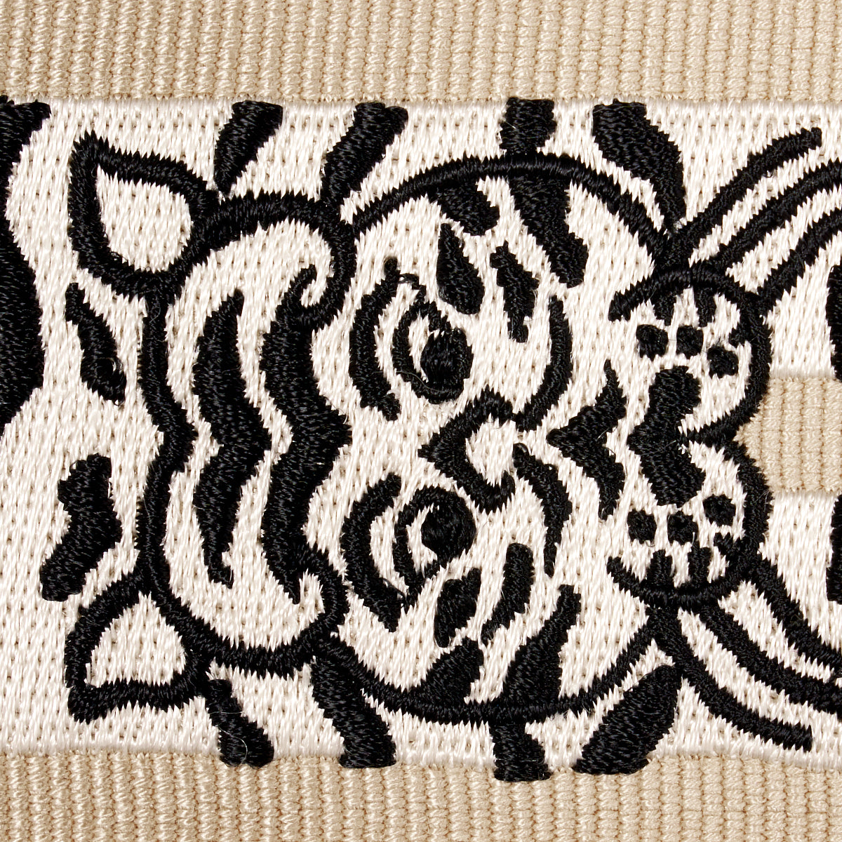 LE TIGRE EMBROIDERED TRIM | Neutral