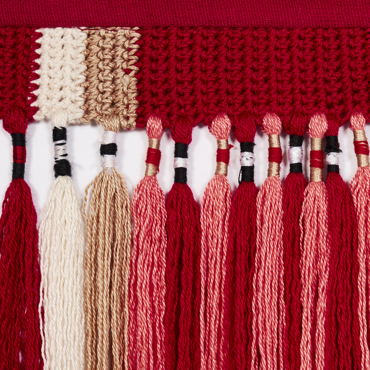 EL MOROCCO HANDMADE TASSEL TRIM | WARM MULTI