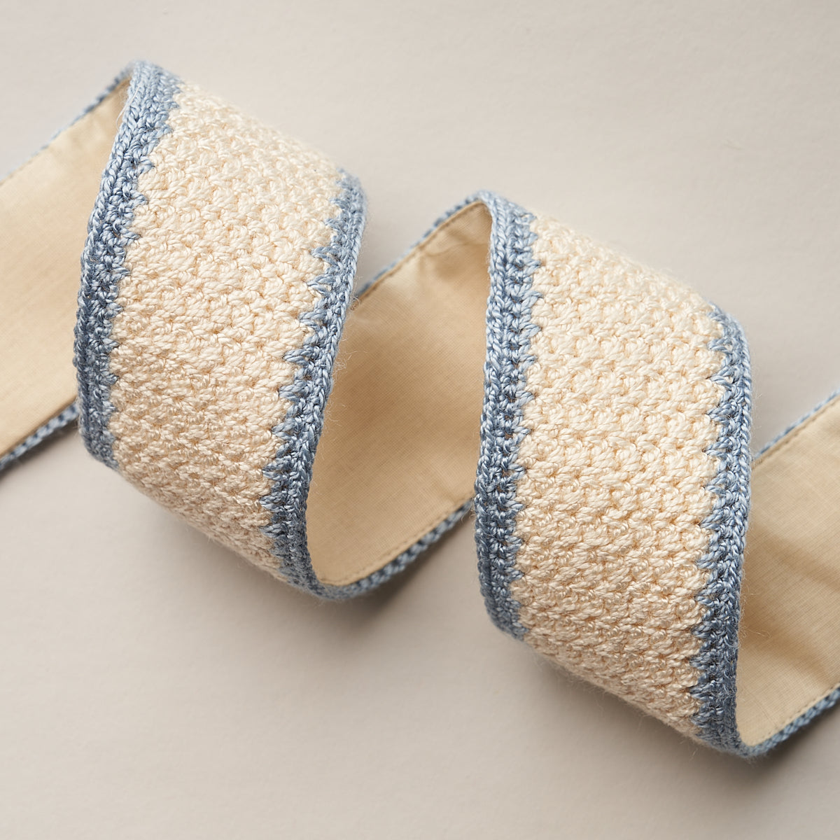 SYLVIA CROCHET TAPE | Cornflower