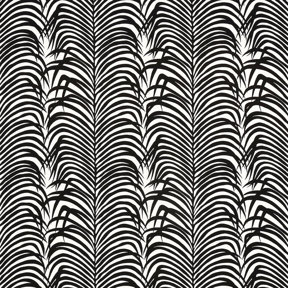 ZEBRA PALM INDOOR/OUTDOOR | Black