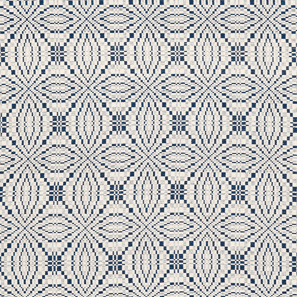 FRANCESTOWN COVERLET | Navy