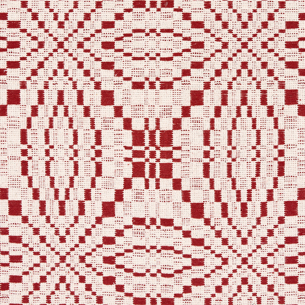 FRANCESTOWN COVERLET | Crimson
