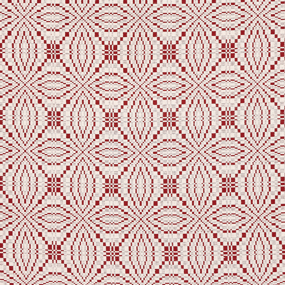 FRANCESTOWN COVERLET | Crimson