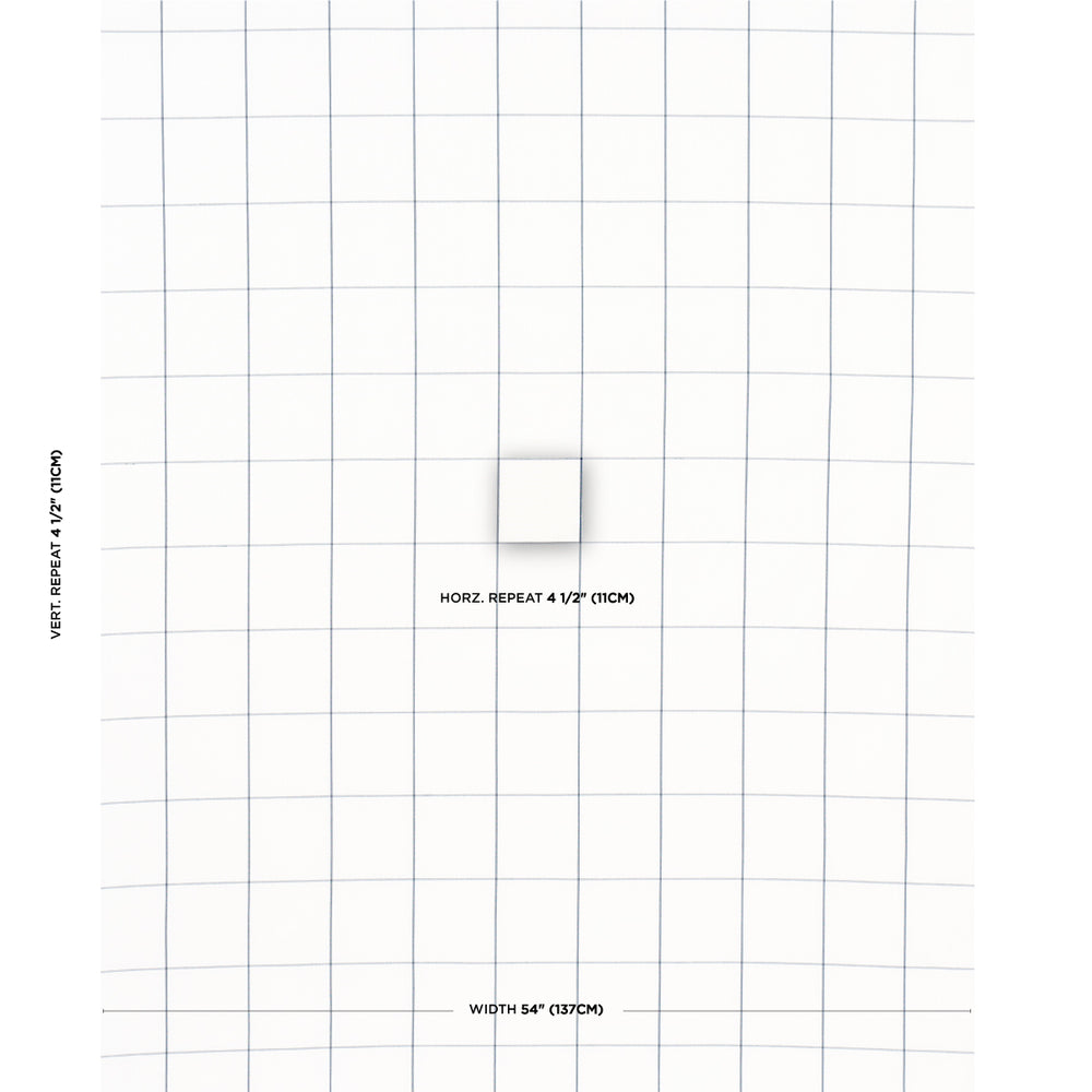 WOODMAN CHECK | Indigo