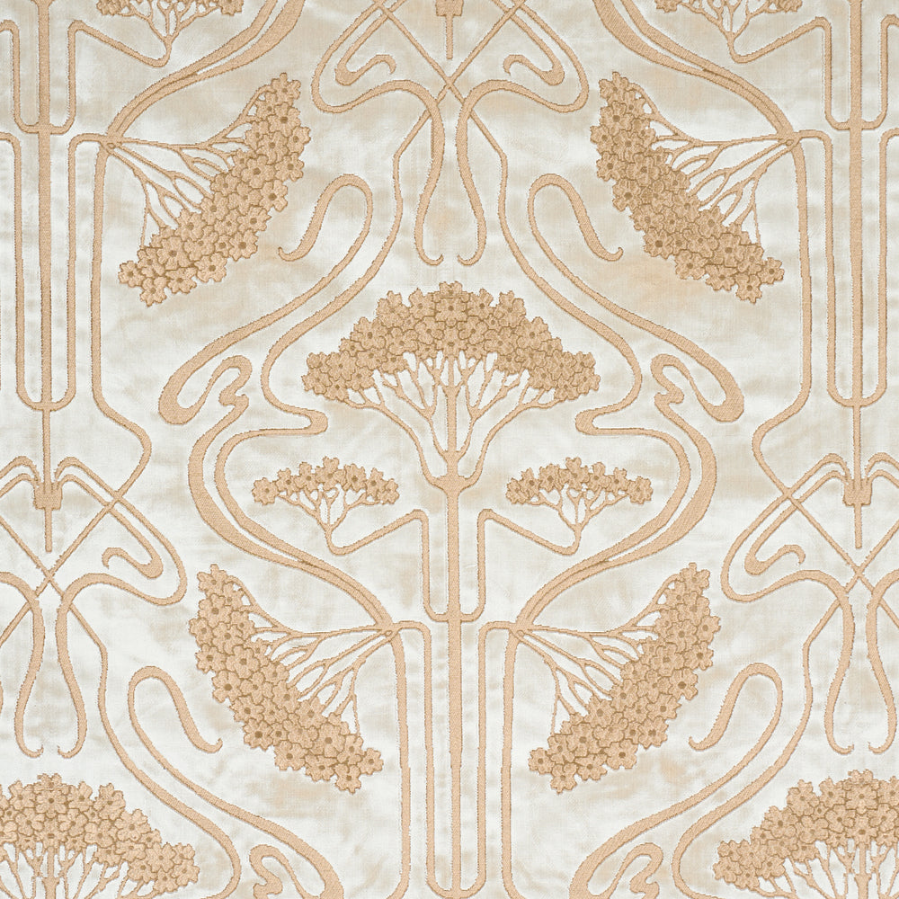 OMBELLI JACQUARD VELVET | Fawn