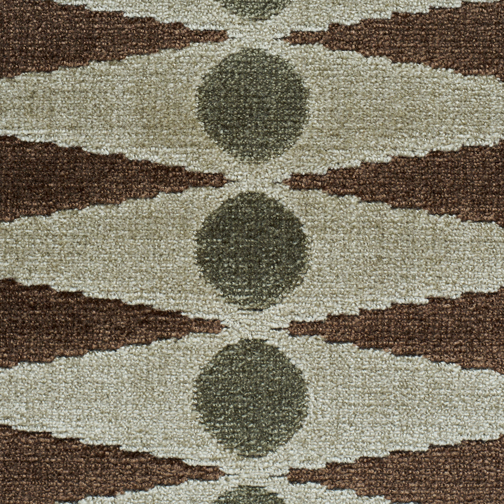 BACKGAMMON CUT VELVET | Verdure