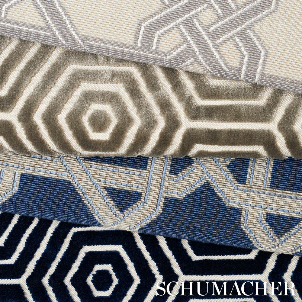 BEES KNEES CUT VELVET | Grey