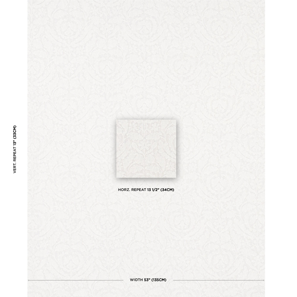 FLORA CASHMERE DAMASK | Grey