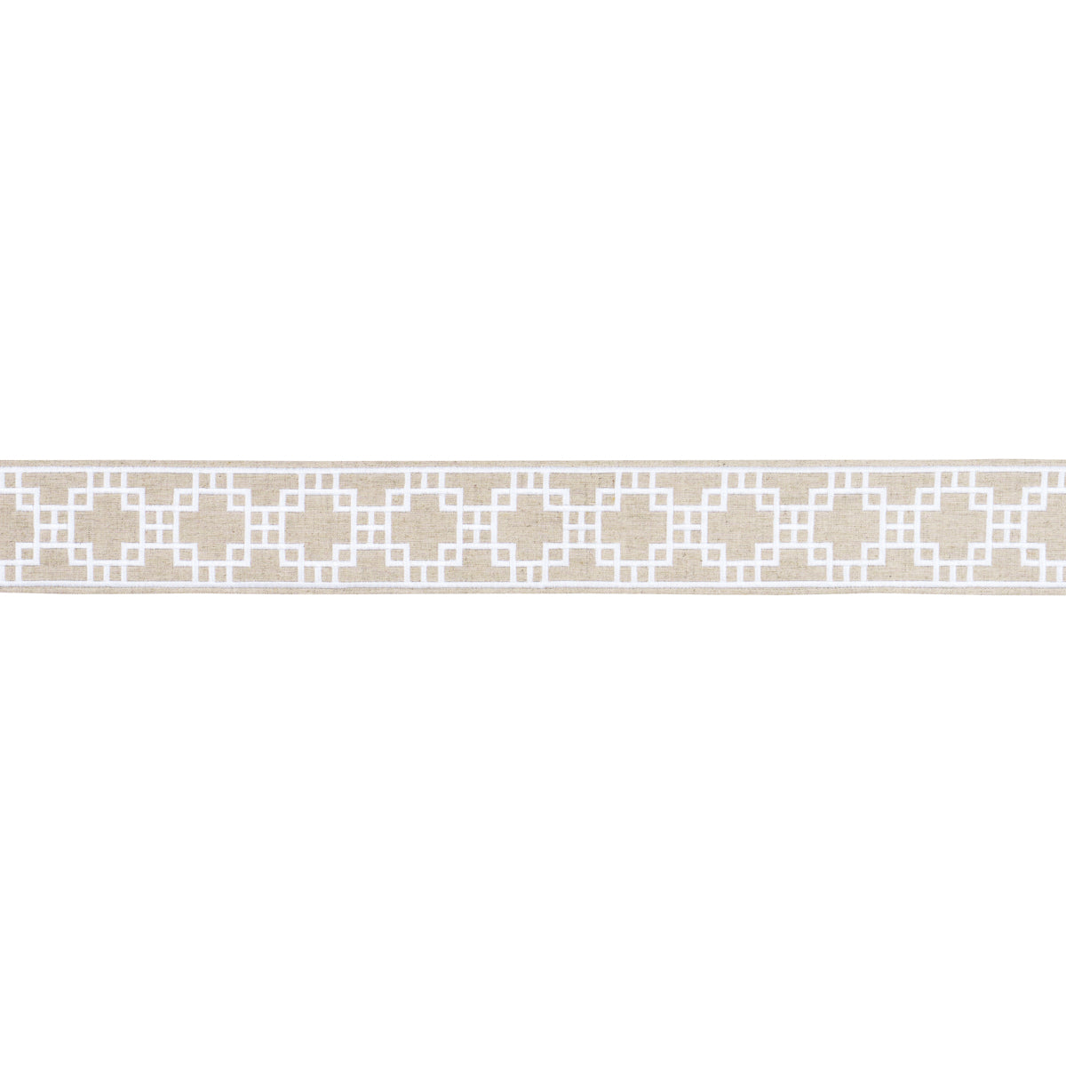 SQUARED AWAY TRELLIS TAPE | Natural