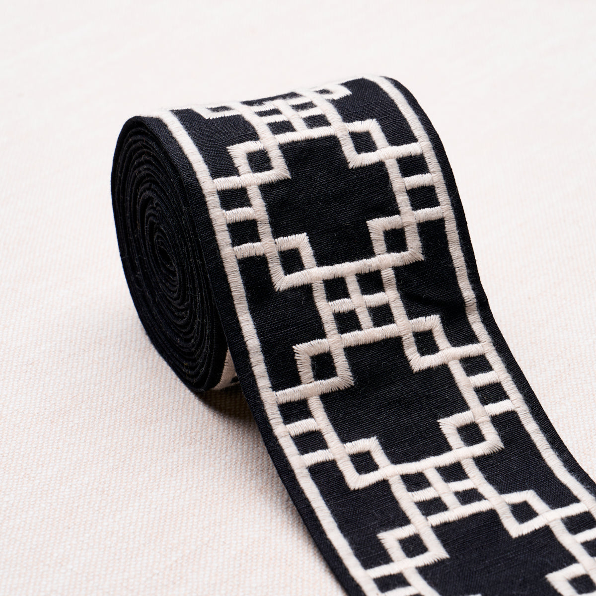 SQUARED AWAY TRELLIS TAPE | Black