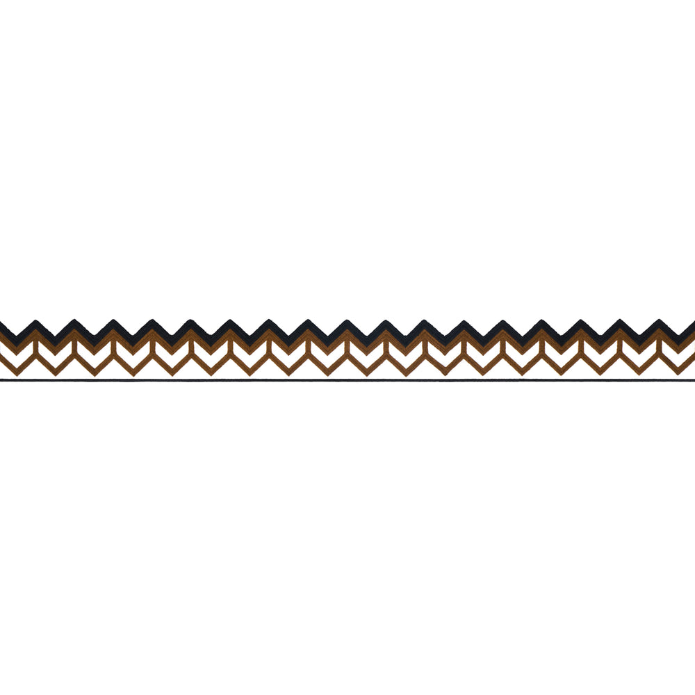 SPARREN EMBROIDERED TAPE | Brown