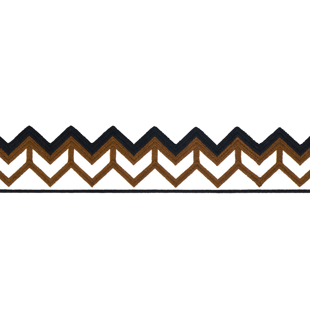 SPARREN EMBROIDERED TAPE | Brown