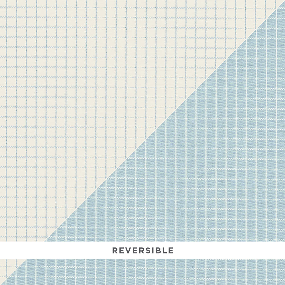 GEORGIE REVERSIBLE CHECK | China Blue