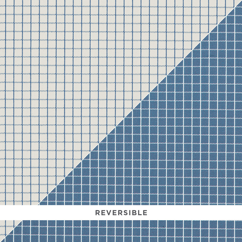 GEORGIE REVERSIBLE CHECK | Indigo