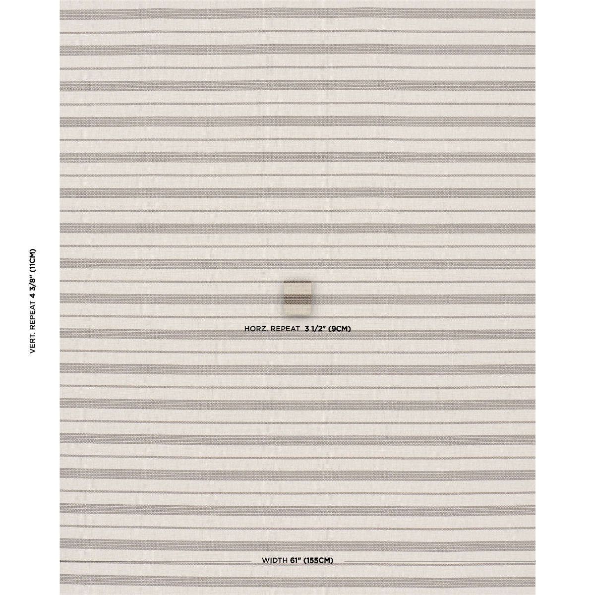 SERRA MESA INDOOR/OUTDOOR STRIPE | Burlap