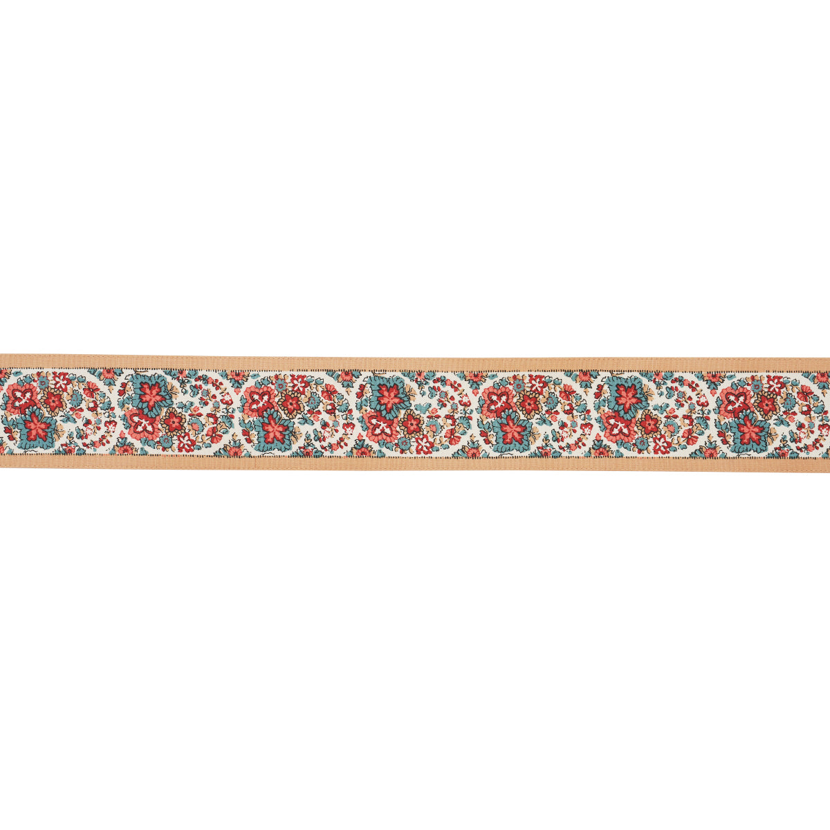 INES PAISLEY TRIM | Rouge & Noir