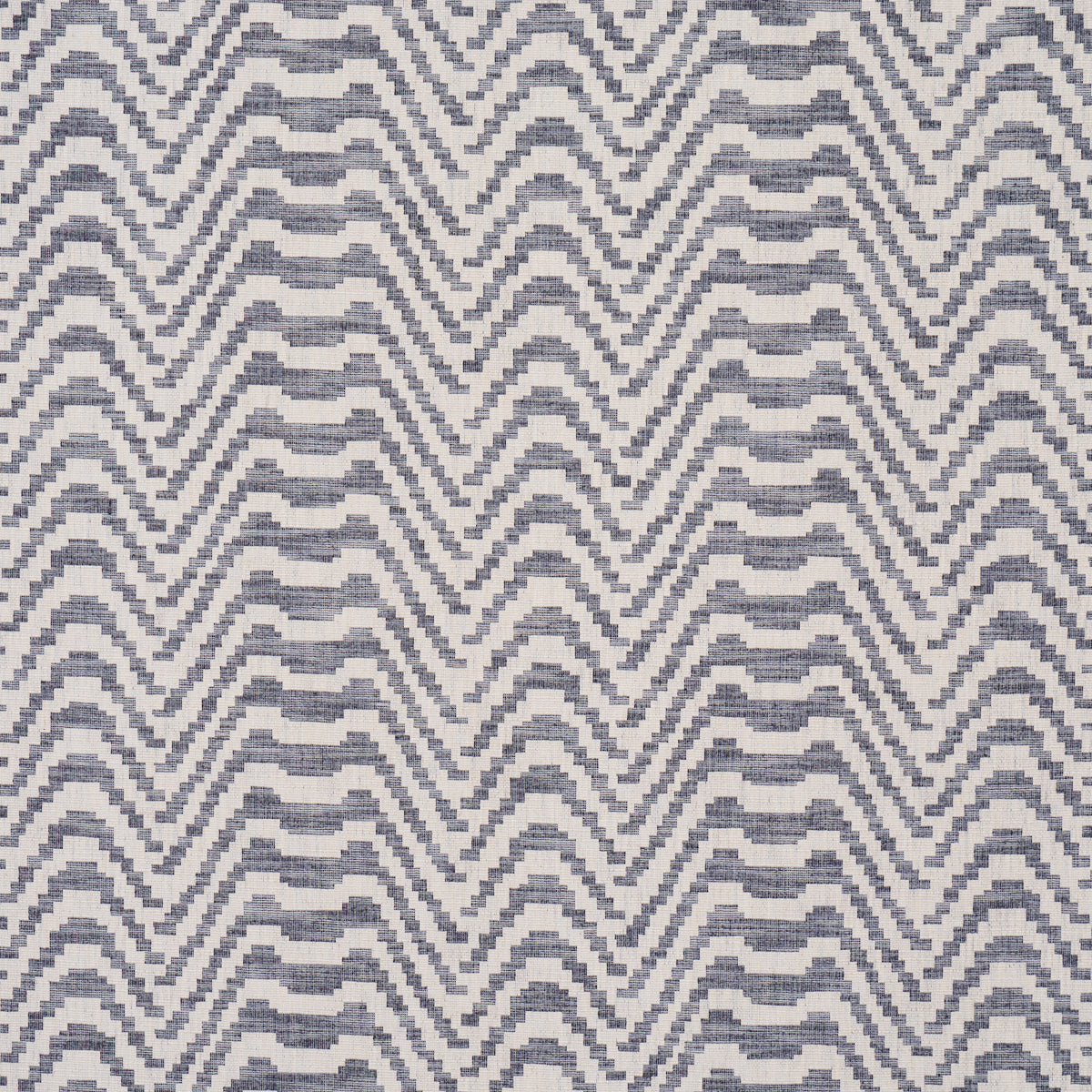 STEPPED CHEVRON | Indigo