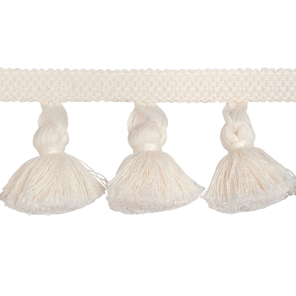 COTTON TASSEL FRINGE | Ivory