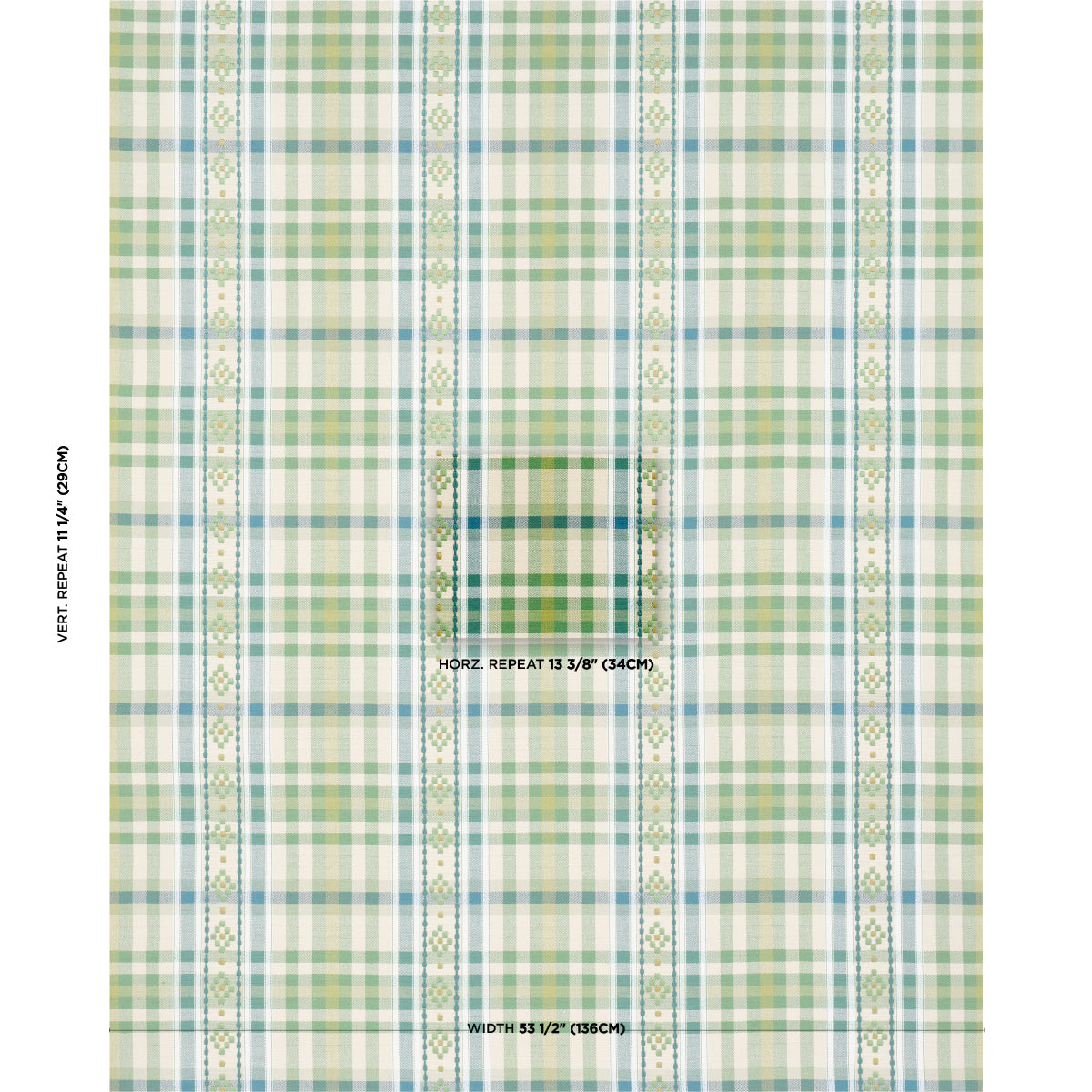 HUTTON HAND WOVEN CHECK | Leaf