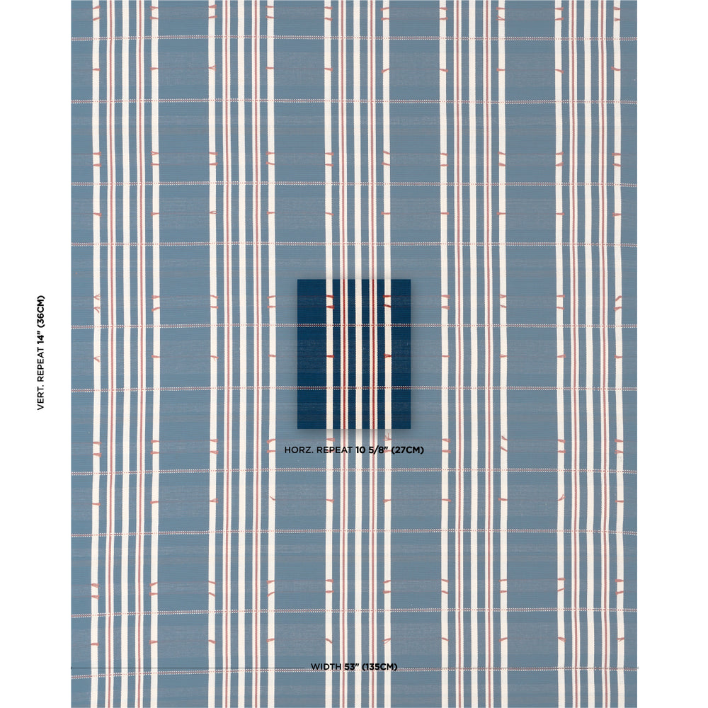 REMMY HAND WOVEN STRIPE | Indigo