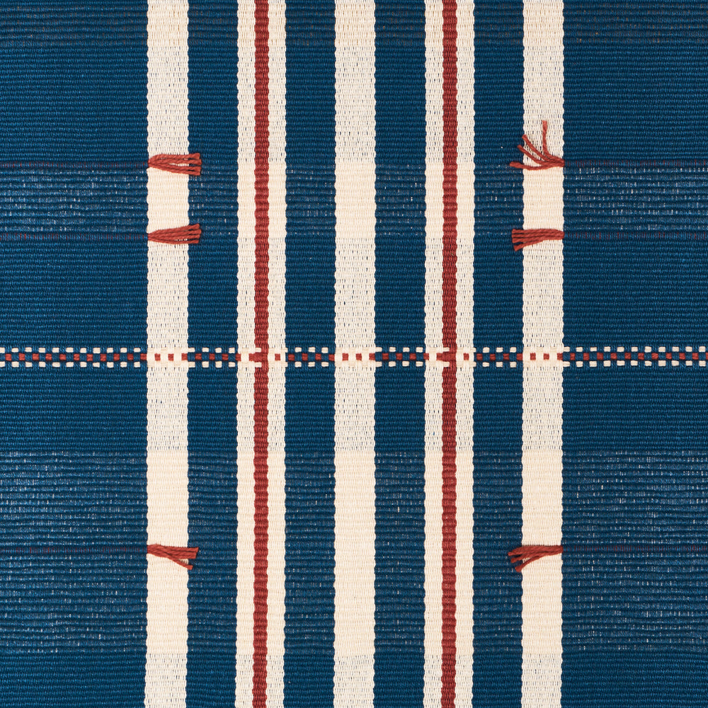 REMMY HAND WOVEN STRIPE | Indigo
