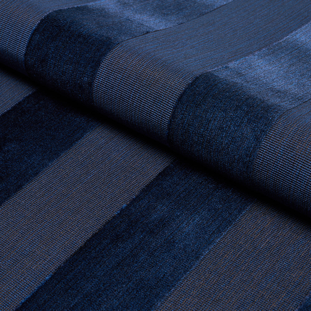 CUNARD STRIÉ VELVET | Sapphire