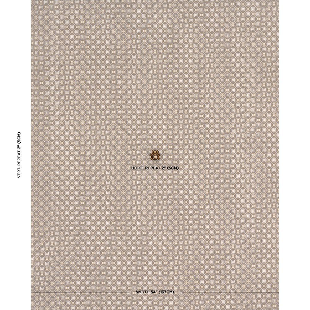 TRIANON CUT VELVET | Bisque