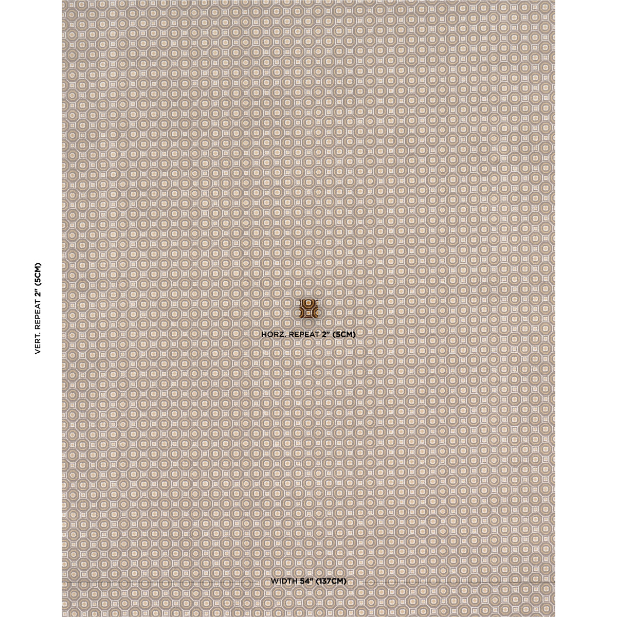 TRIANON CUT VELVET | Bisque