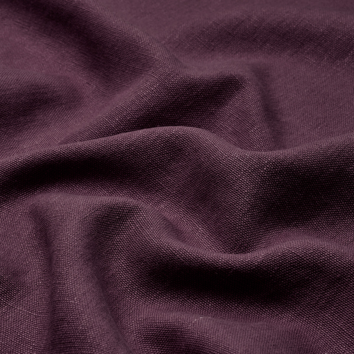 JUMI STONEWASHED LINEN | Aubergine