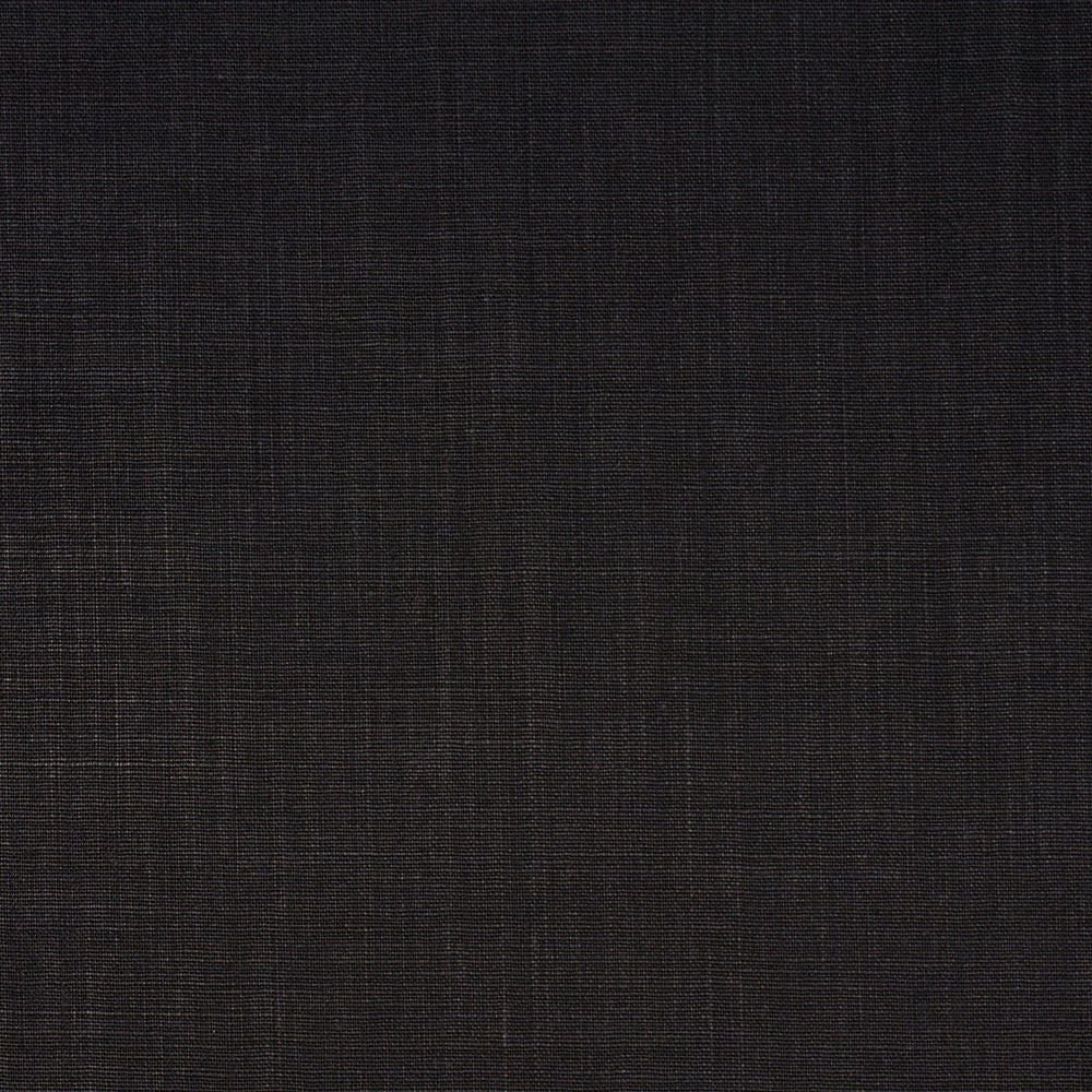 LEO GLAZED LINEN | Black