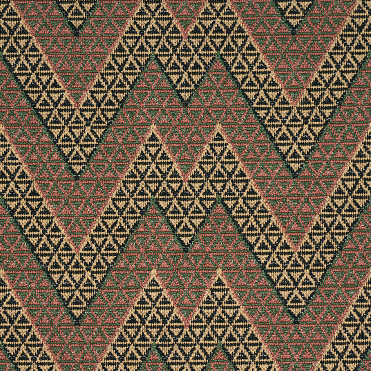ALPINE PEAKS CHEVRON | Terracotta Desert