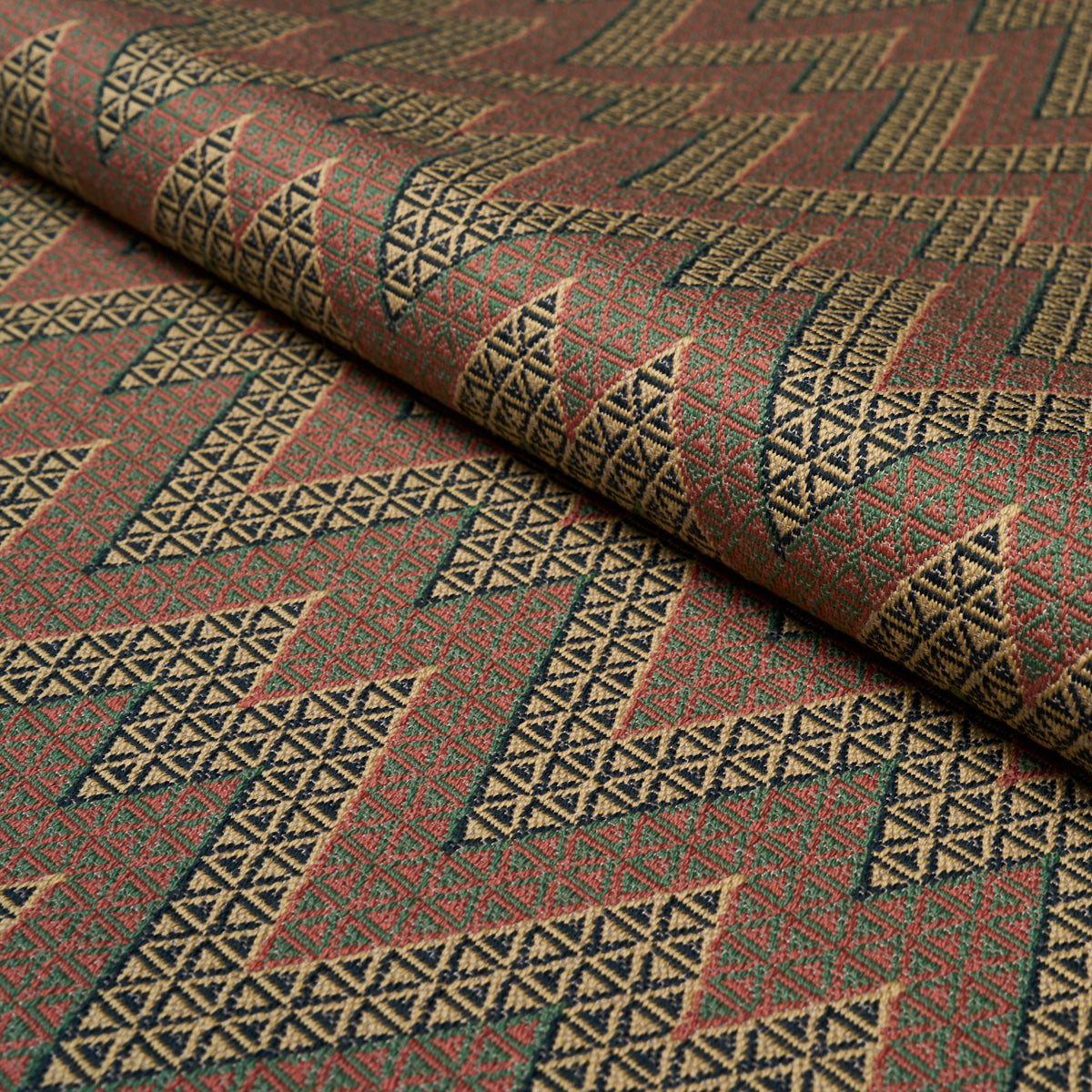 ALPINE PEAKS CHEVRON | Terracotta Desert