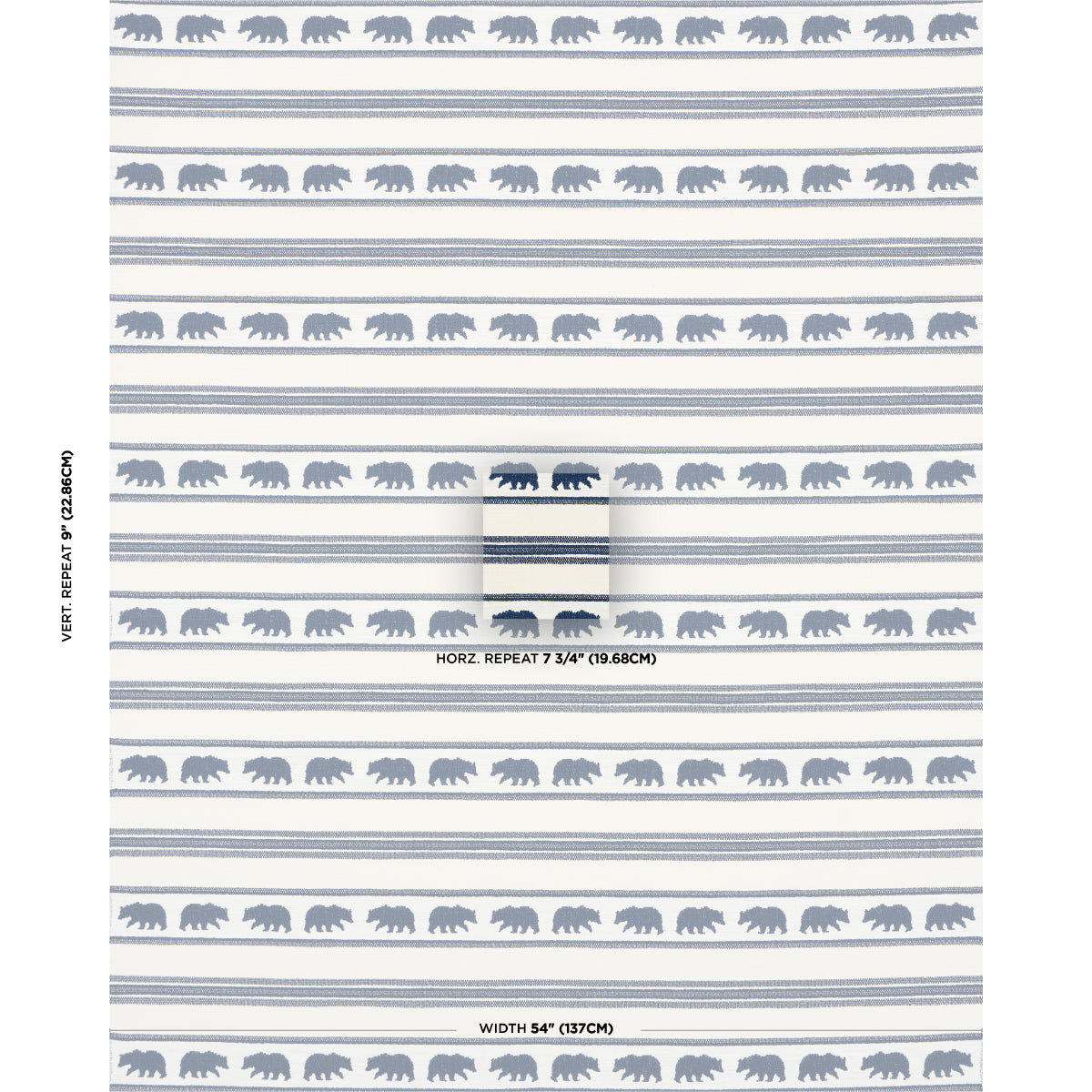 KODA STRIPE | Indigo