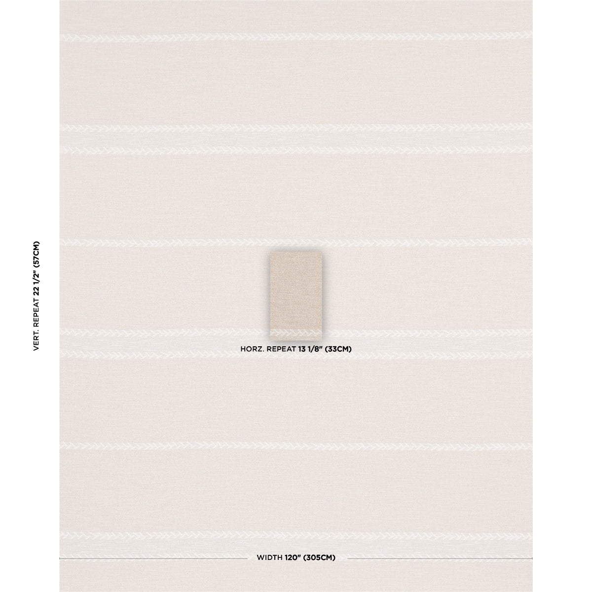 PLAINS STRIPE CASEMENT | Natural