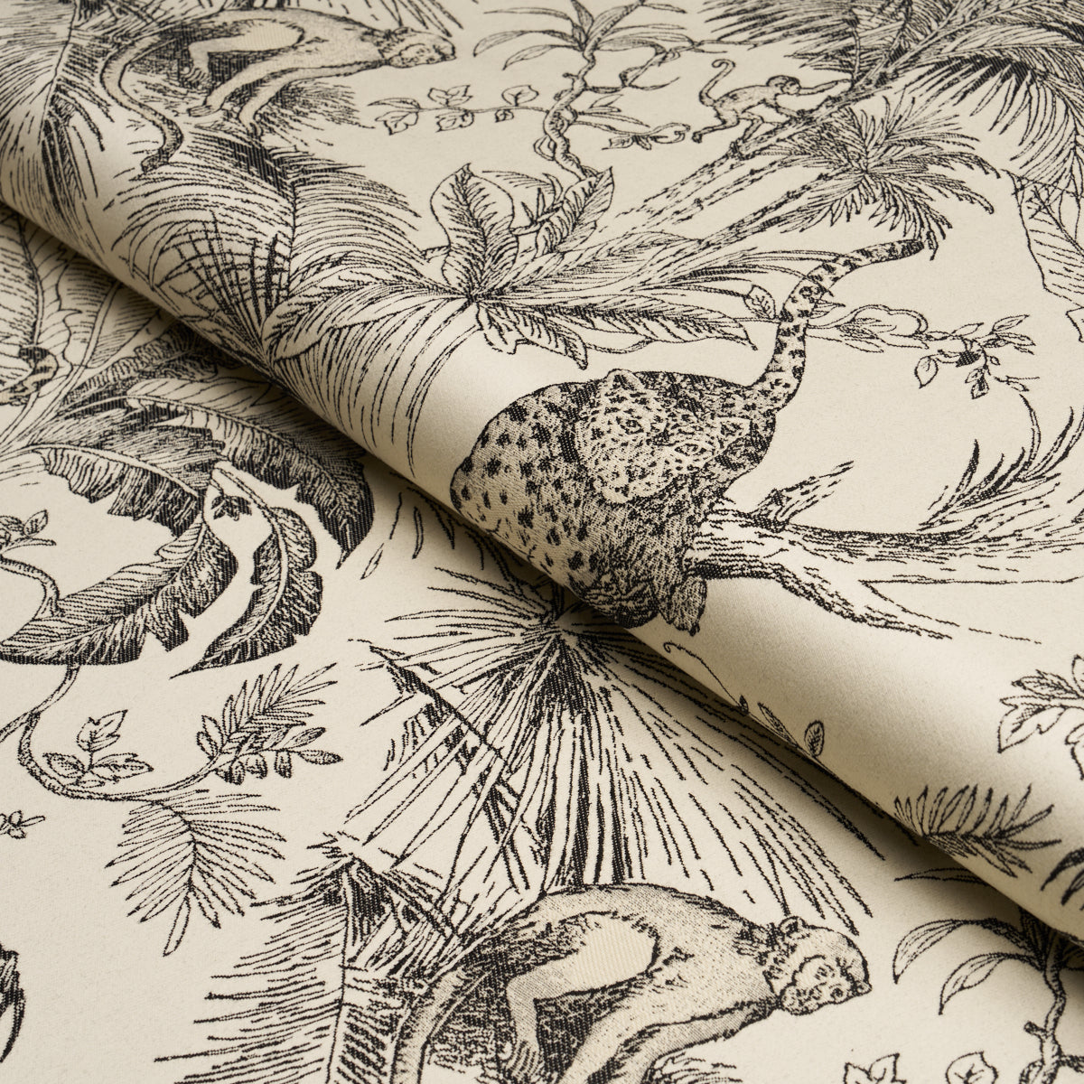 FOREST CANOPY | Black & Ivory