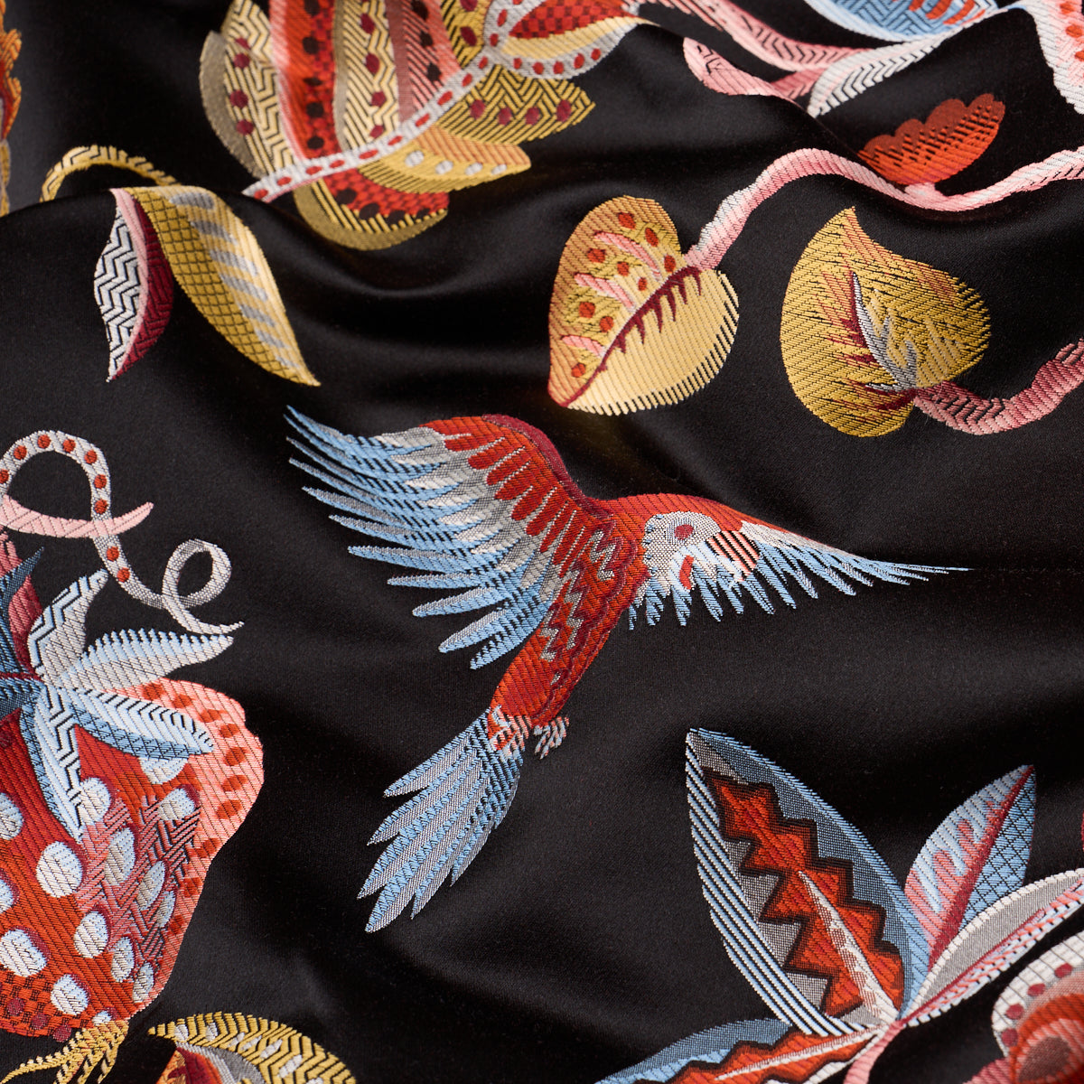 BIRDS OF PARADISE WOVEN | Noir