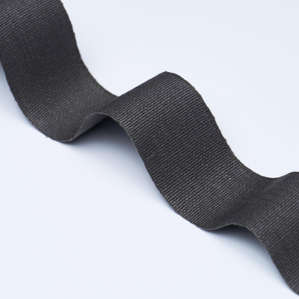 MATHIAS LINEN TAPE WIDE | Charcoal