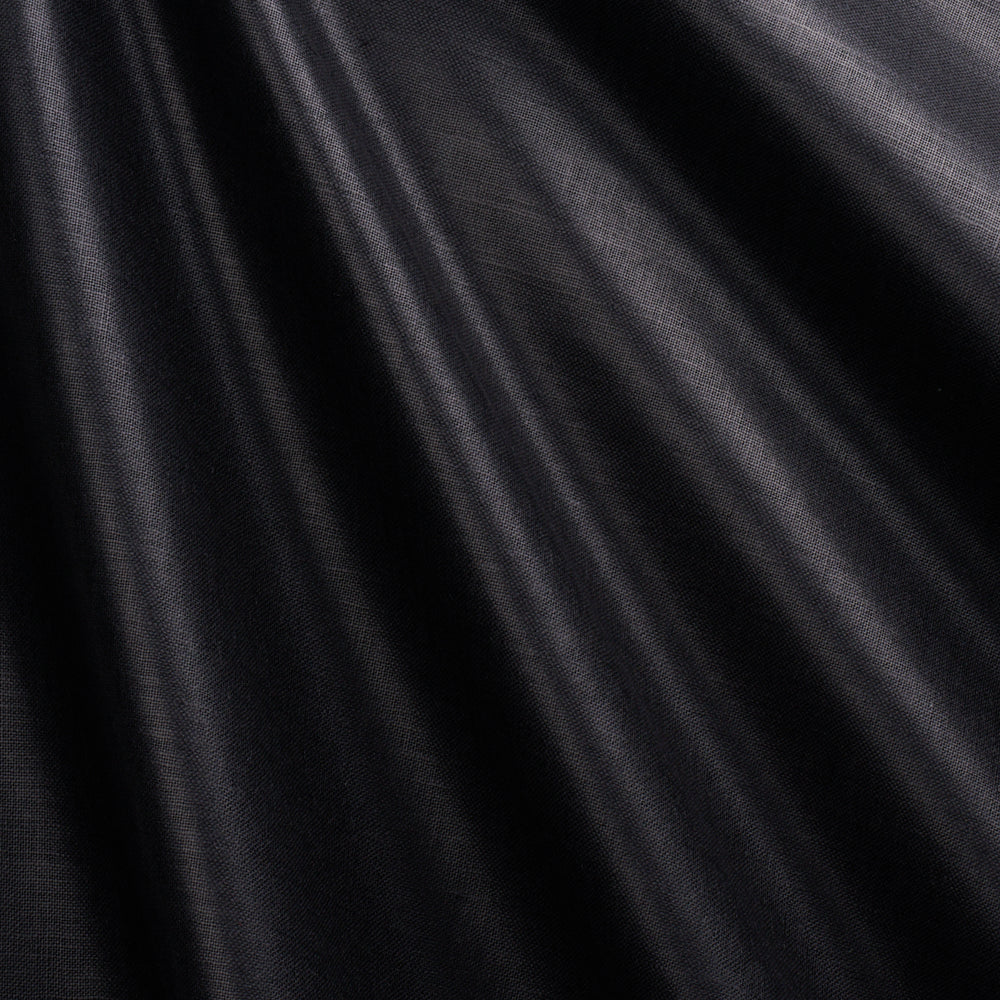 PATENT LINEN | Black