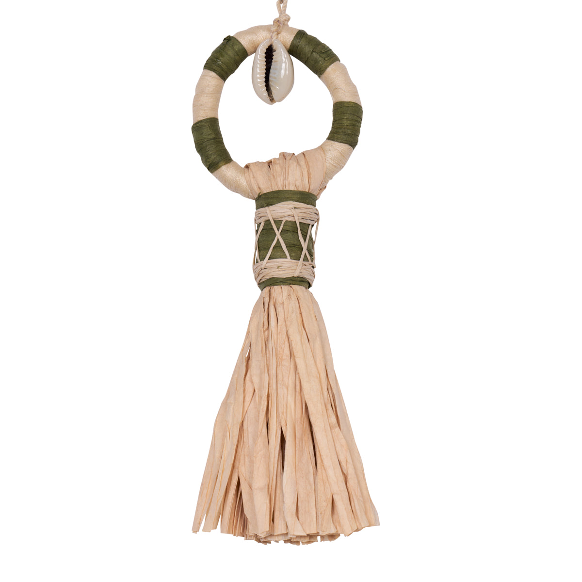 BROOM TASSEL | Palm Tree Green