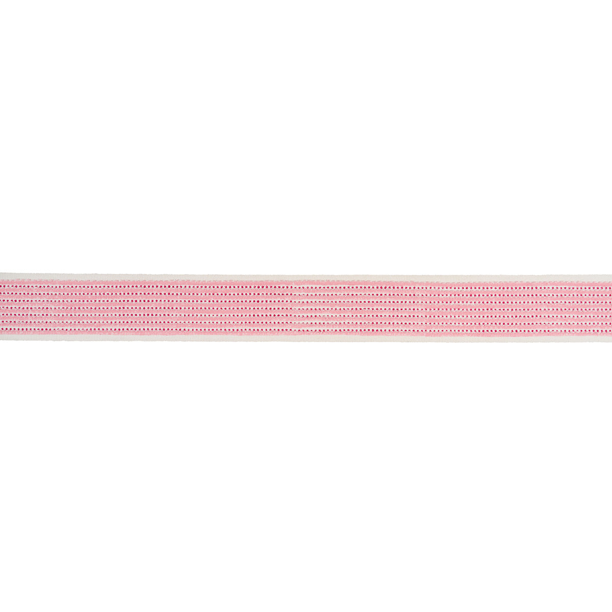STRIPE & DOT HAND BLOCK TRIM | Pink