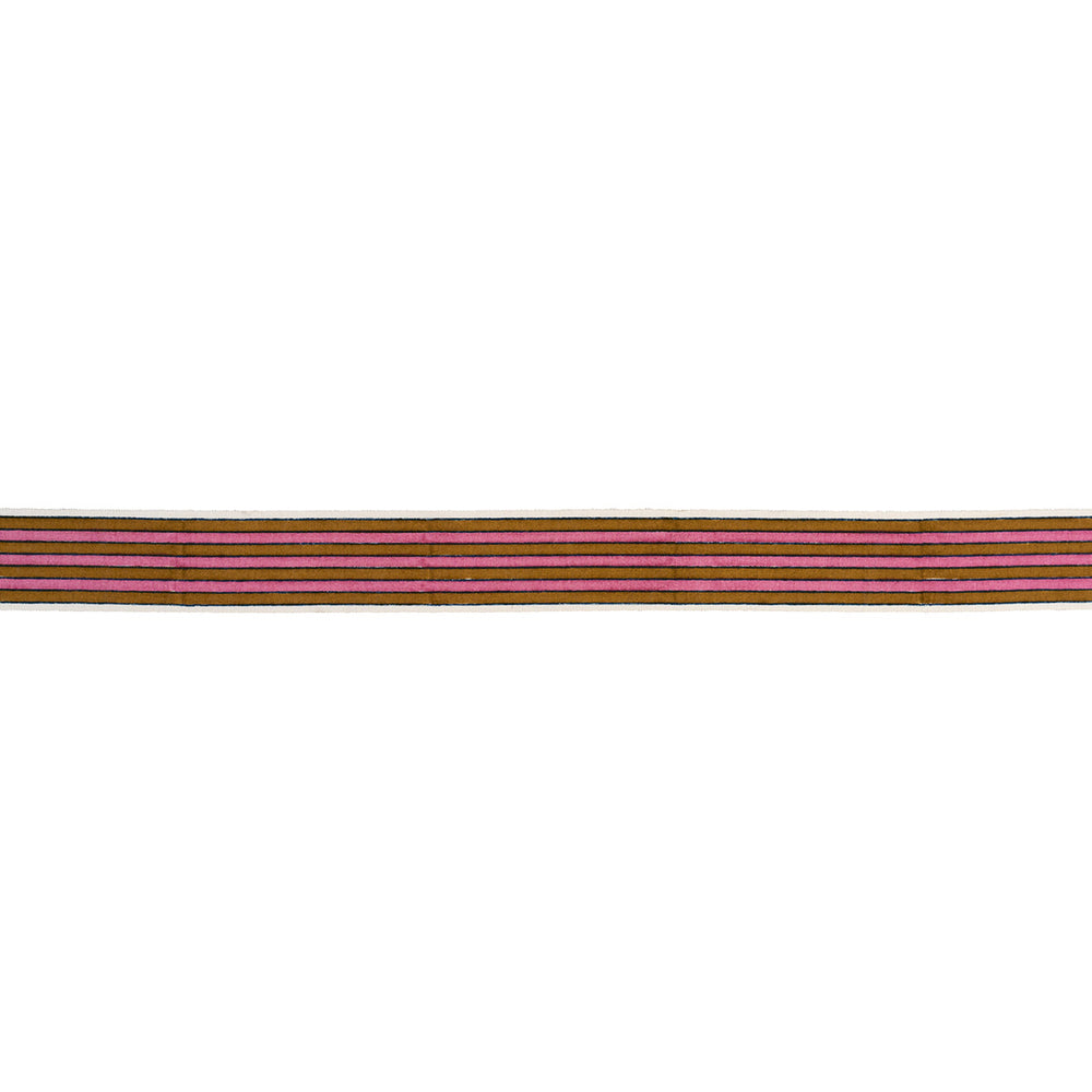 ARYA STRIPE HAND BLOCK TRIM | Gold