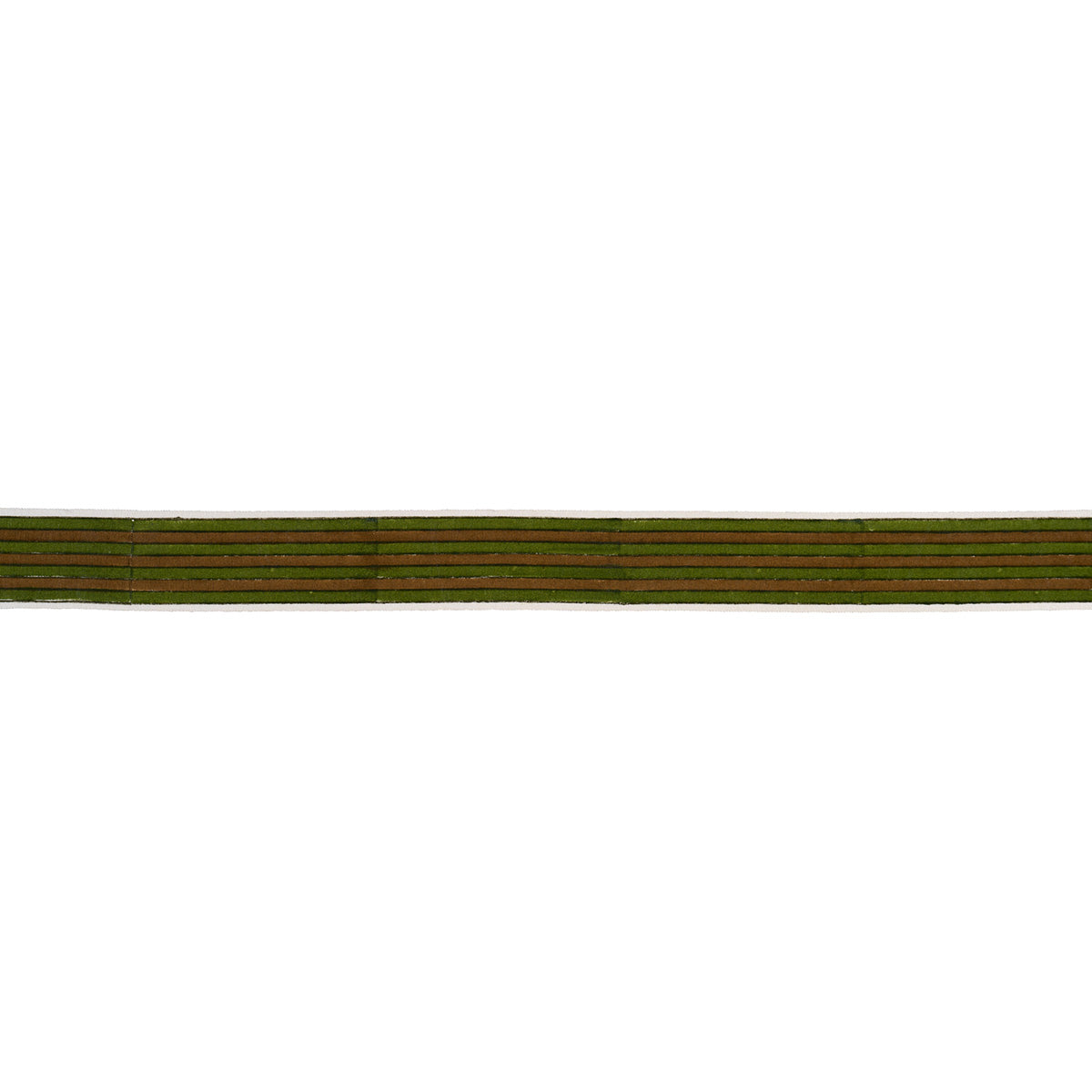 ARYA STRIPE HAND BLOCK TRIM | Green